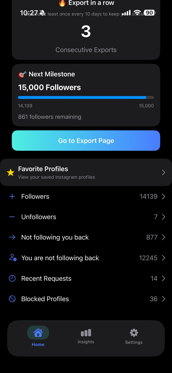 iPhone screenshot