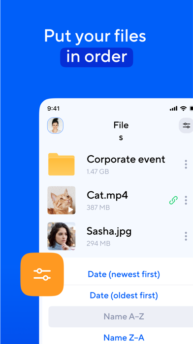 Cloud: 1 drive - more storage Screenshot