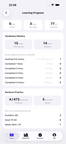 EnLoop: AI Speaking Coach Screenshot 8 of 10