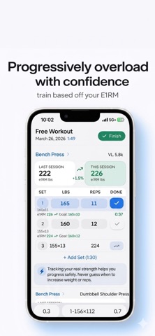 Progressive Overload: Gym Log Screenshot 5 of 6