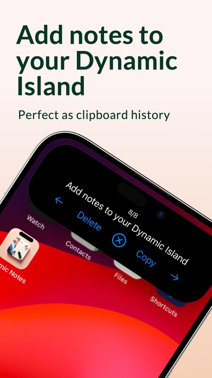 Dynamic Island Notes & Memo