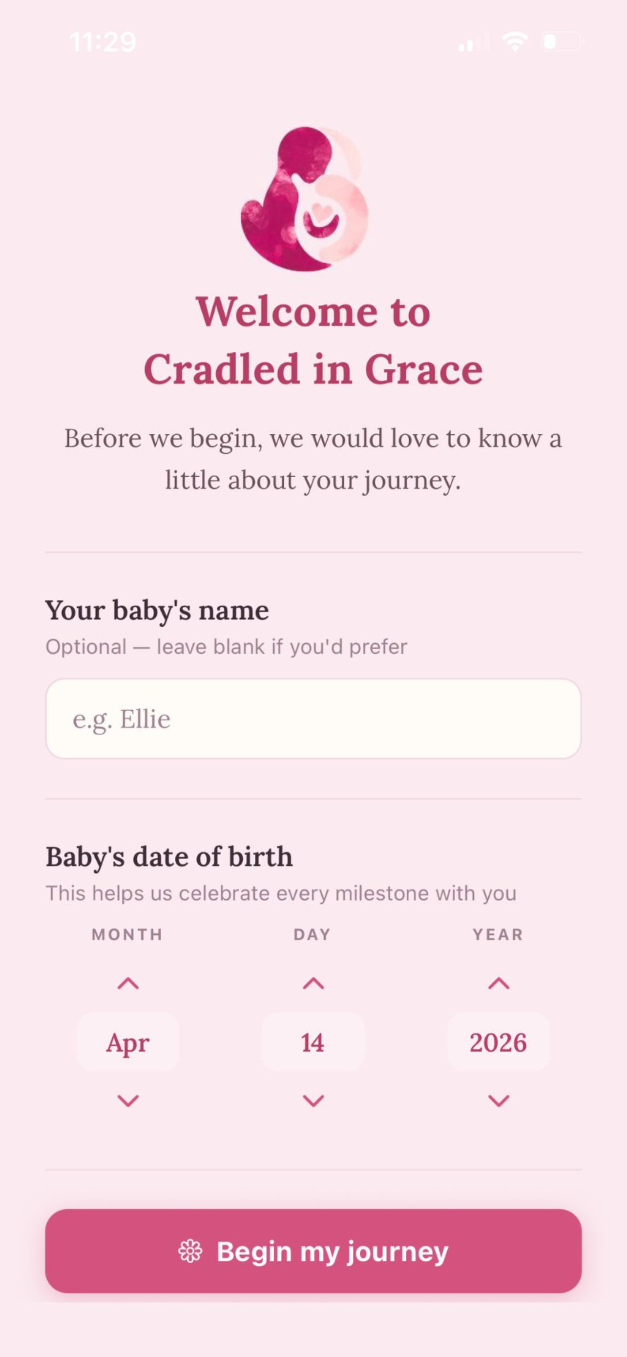 Cradled in Grace screenshot 2