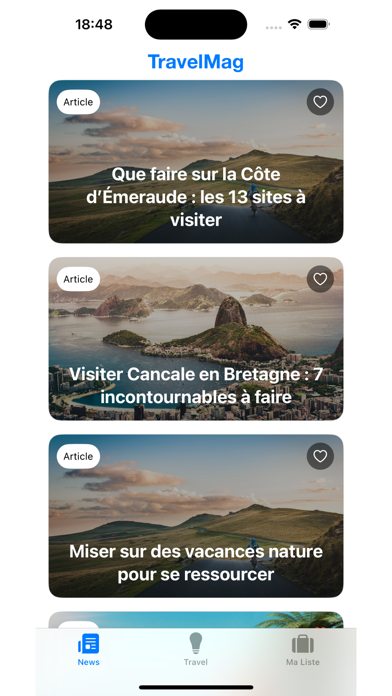 TravelMag Screenshot