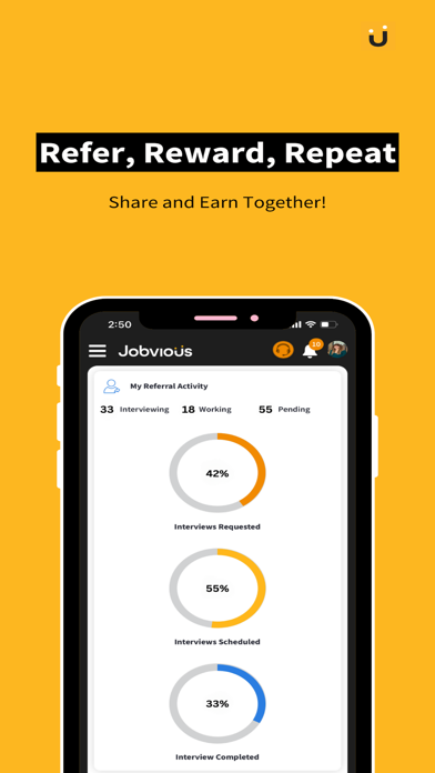 Jobvious iPhone screenshot 4 - Business app