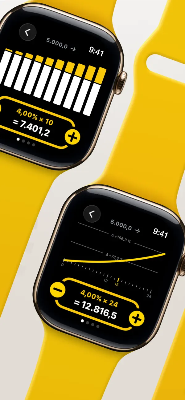Screenshot #2 pour Percent Mate pour Apple Watch