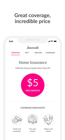 Lemonade Insurance Screenshot 4 of 8