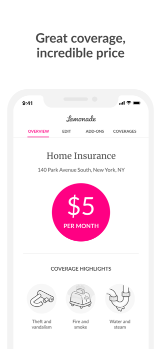 Lemonade Insurance Screenshot 4 of 8