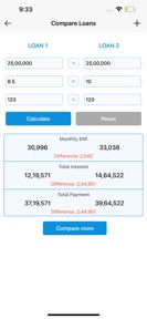 EMI Calculator : Loan Manager screenshot