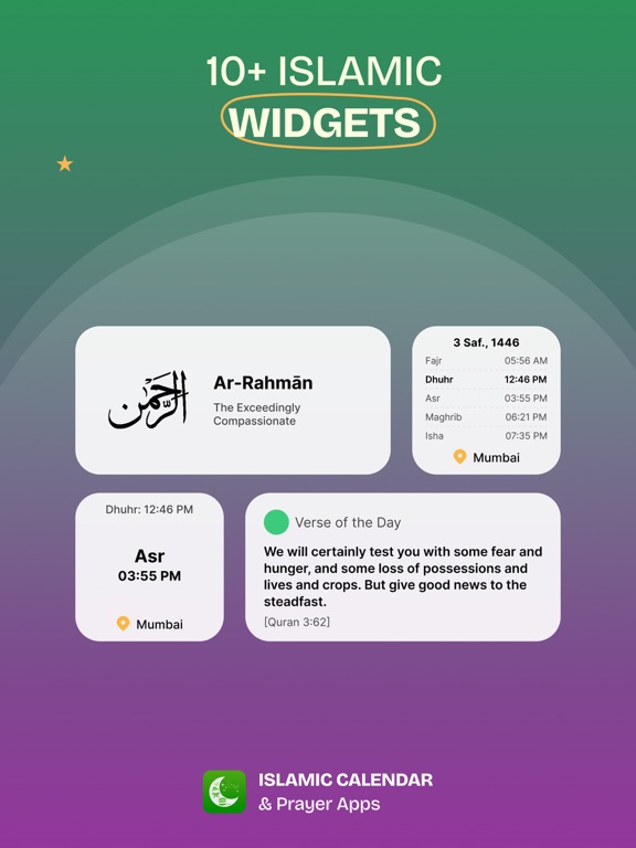 Islamic Calendar & Prayer Apps iPad screenshot 9