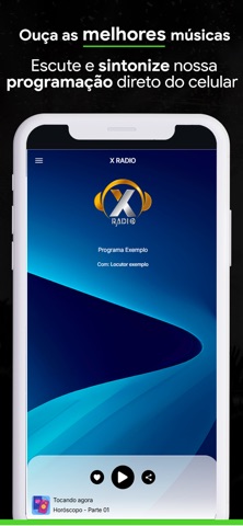 X RÁDIO screenshot