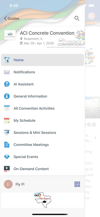 ACI Convention Screenshot 2 of 3