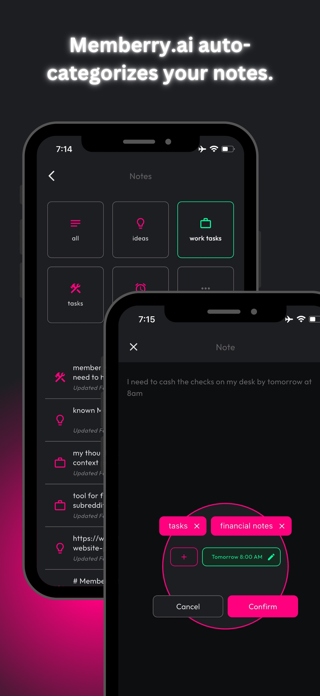 Memberry.ai - AI-powered notes Screenshot 8 of 9