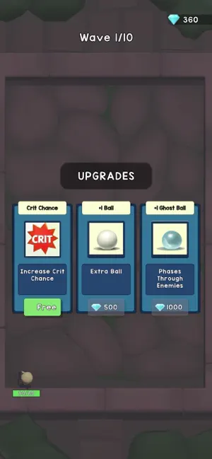 Brick Breaker RPG screenshot 1