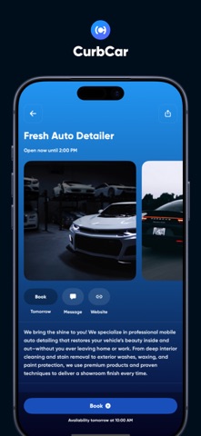 CurbCar: Mobile Detailing screenshot