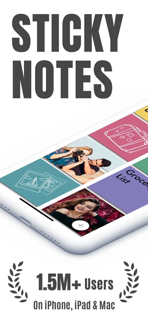 #1. Sticky Notes App Remind Widget (iOS) Por: Epiphany Labs