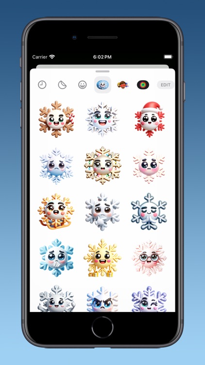 Snowflake Emojis
