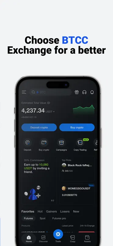 BTCC - Trade Bitcoin & Crypto screenshot 6 of 6