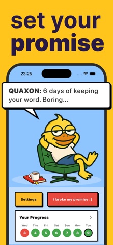 Quaxon: Break Bad Habit iPhone screenshot