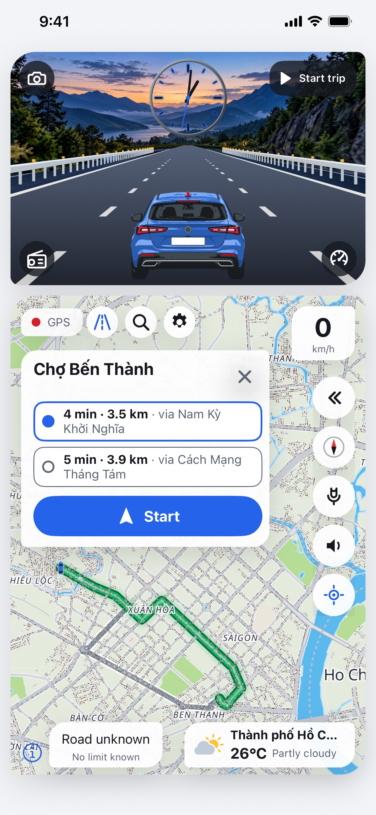 Screenshot 3 of MapCar – Speed Limit Alerts