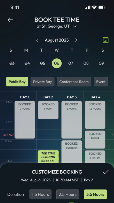 The Back Nine Golf iPhone screenshot 1 - Sports app