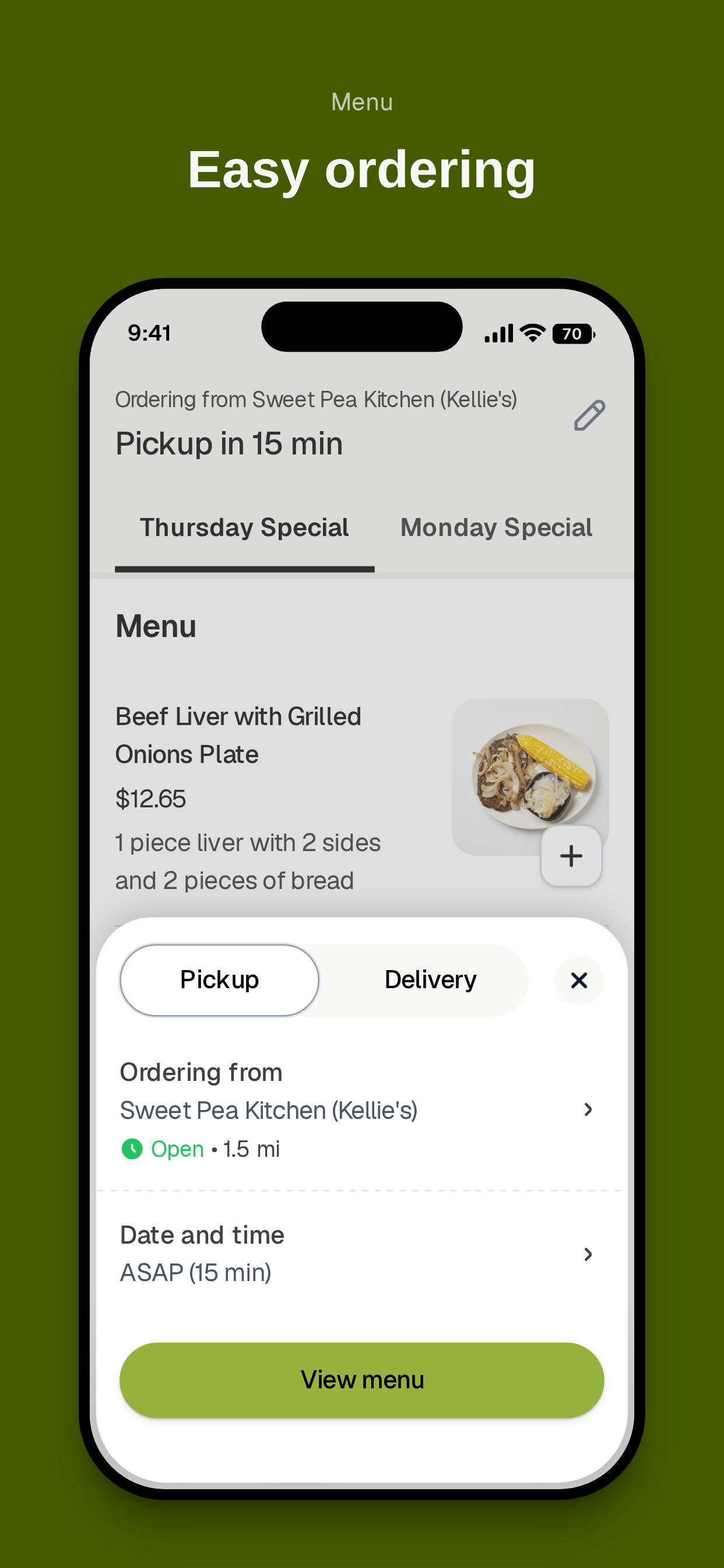 Sweet Pea Kitchen screenshot 3