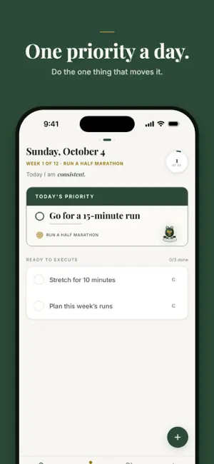 Execution: 12 Week Goals screenshot 2