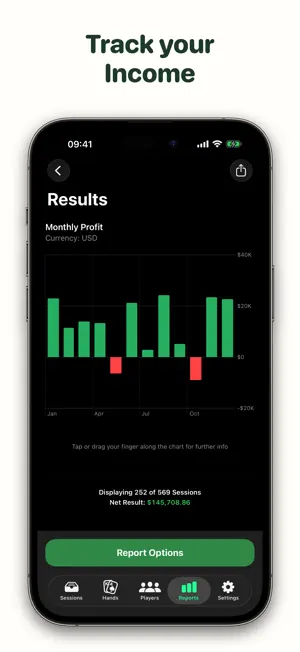 Poler: Poker Tracker, Bankroll screenshot 4