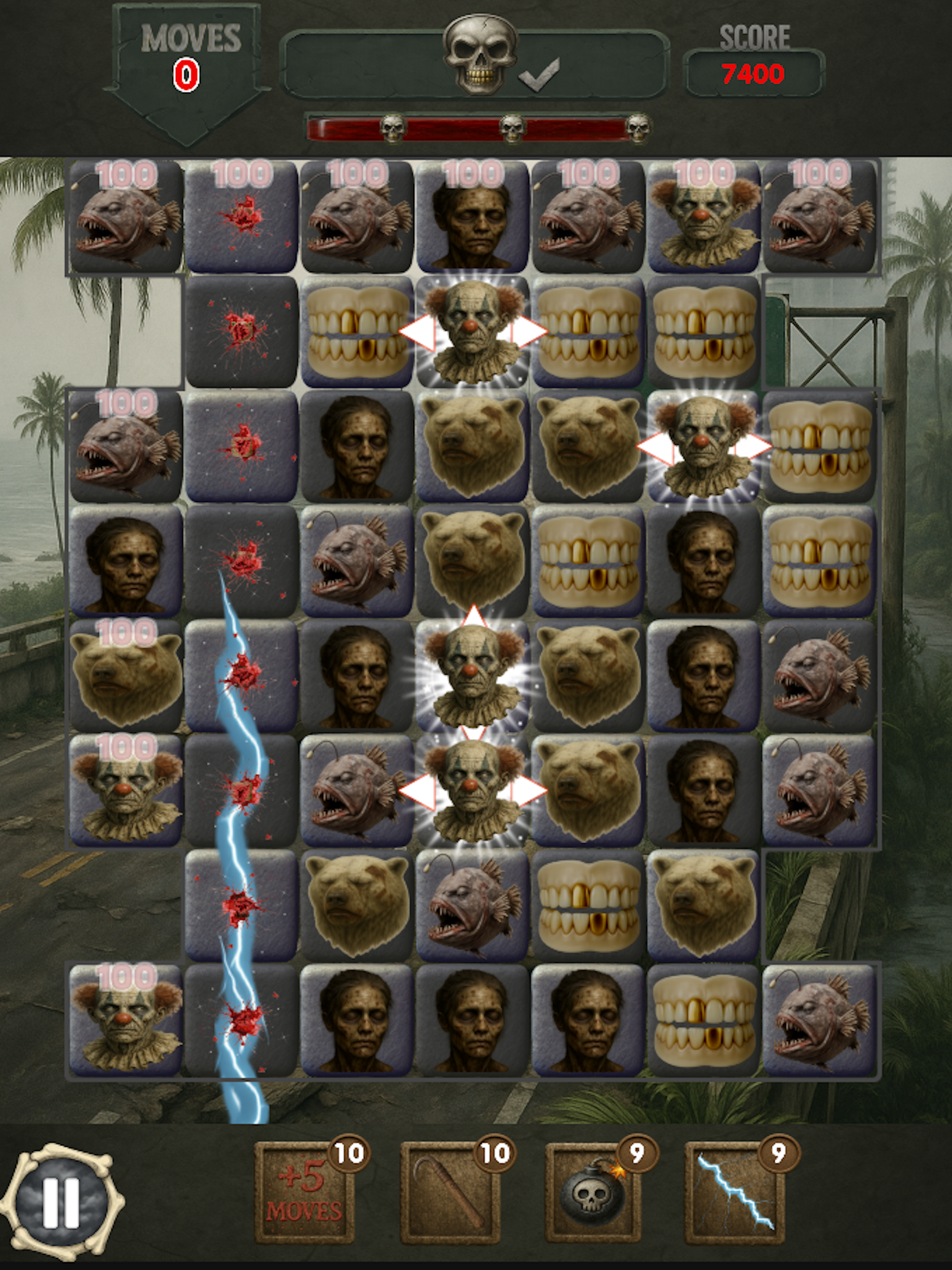 Match 3 of the Undead screenshot 15
