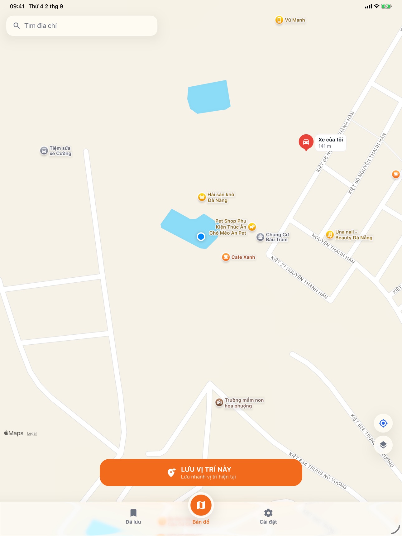 Screenshot 9 of BackHere: Save Parking Spot