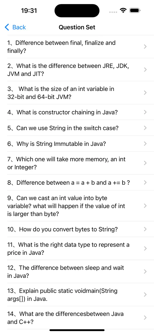 #2. Java Prep (iOS) Által: 嘉 邱