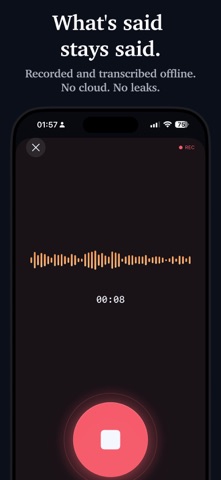 Offline Voice Memos Recorder screenshot
