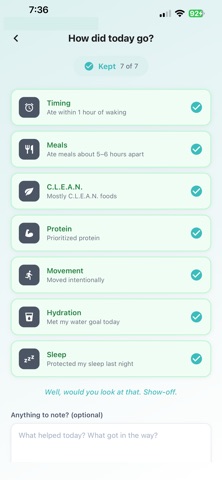Metabyl: Eat Move Rest Repeat screenshot