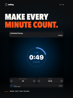 Bellring: Kettlebell Workout screenshot 9