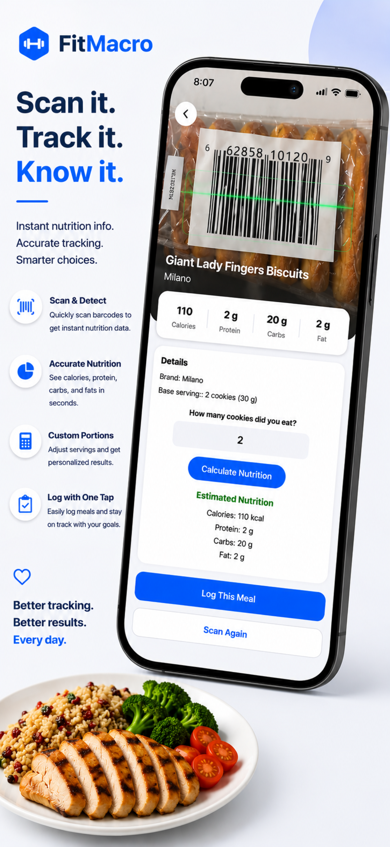 FitMacro: AI Calorie Counter screenshot 3
