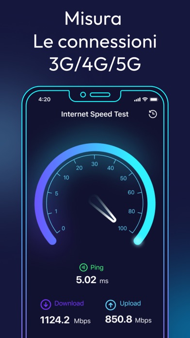 Test de velocità di Internet screenshot 3