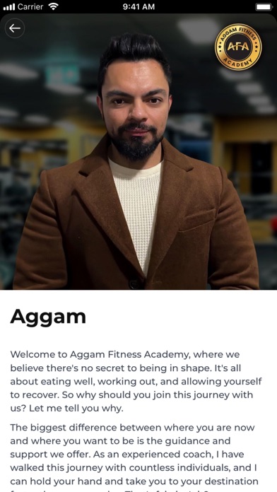 Screenshot #2 pour Aggam Fitness Academy