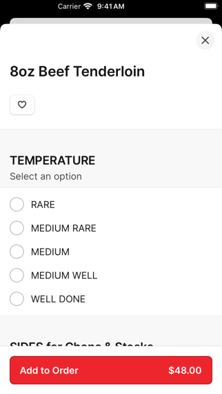 App screenshot