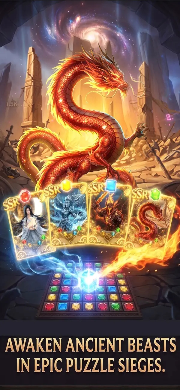 #2. Fallen Kingdom:Relic Match (iOS) By: 厦门斯巴克斯科技有限公司