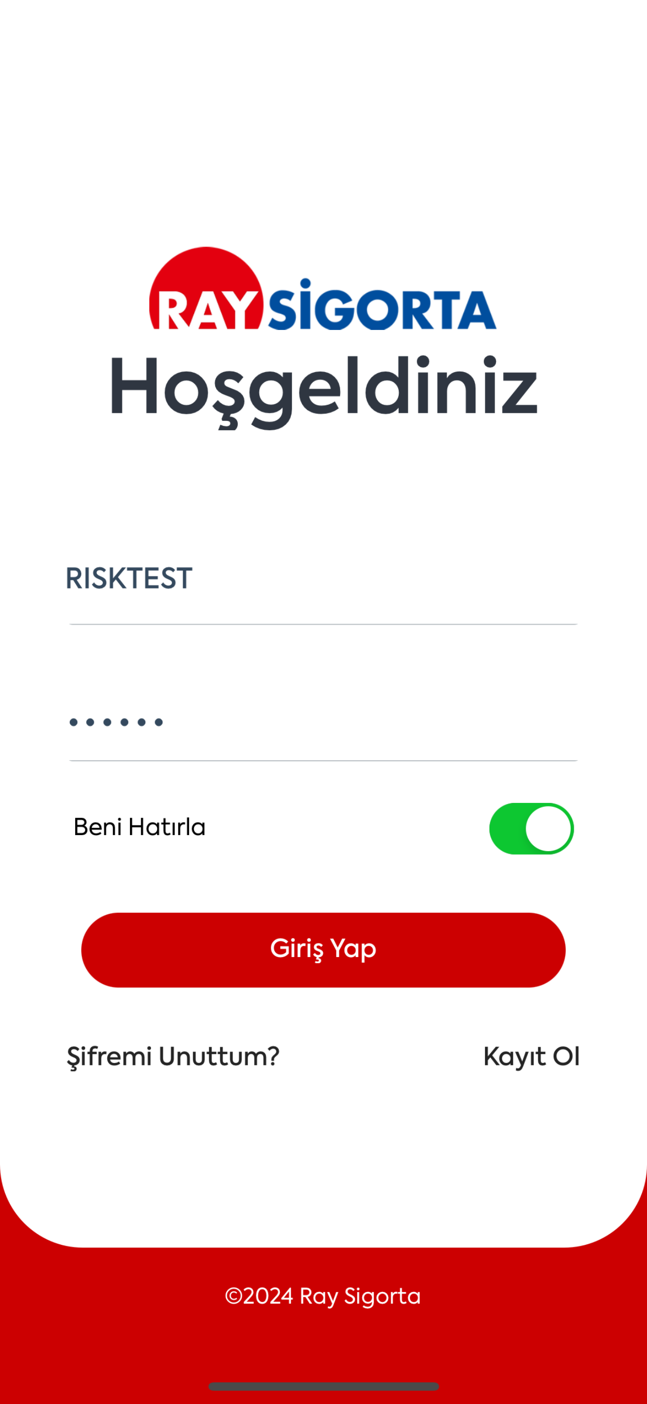 Ray Sigorta Risk Analiz