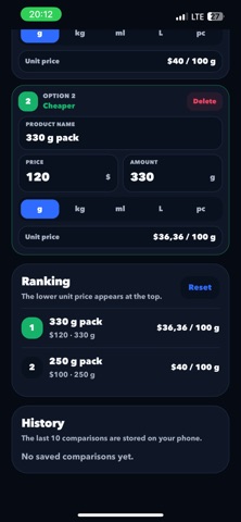 Which Is Cheaper? App Store preview screenshot 5