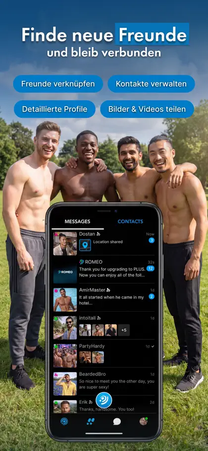 Screenshot 4 di 5 di ROMEO - Gay Dating & Chat