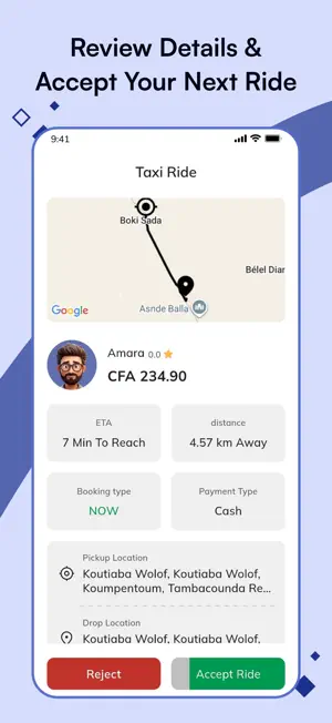 GaawTaxi Driver screenshot 2
