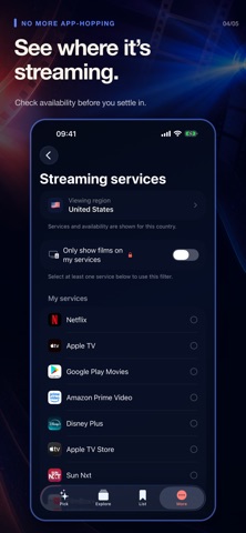 OneFilm – Movie Night Picker iPhone screenshot