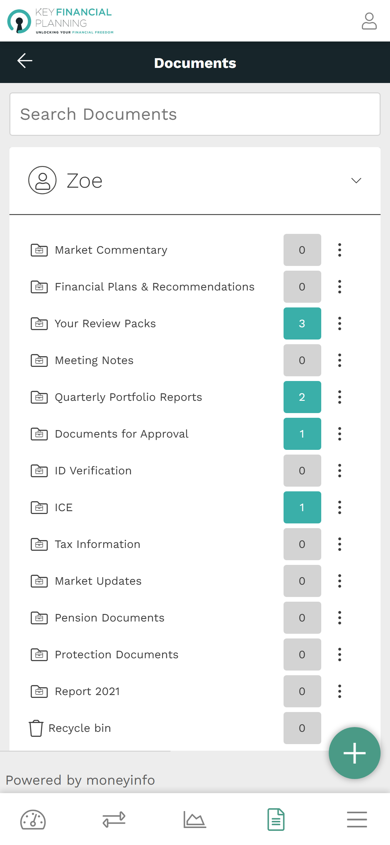 Key Financial Portal