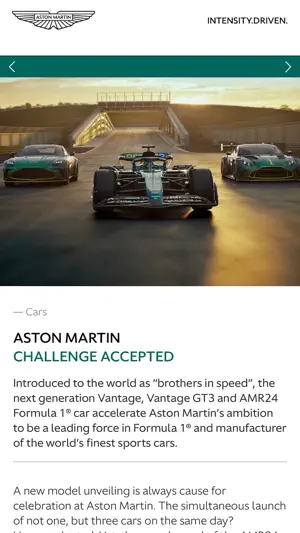 The Aston Martin Magazine App screenshot 3