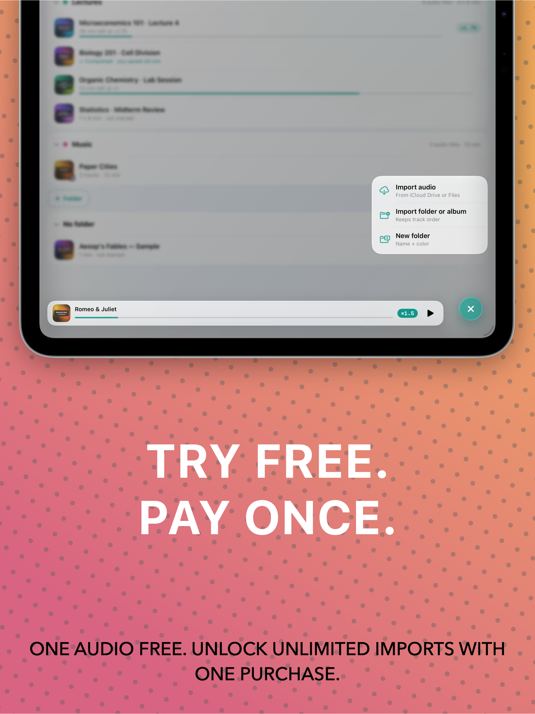 SpeedAudio: Audio Player screenshot 12