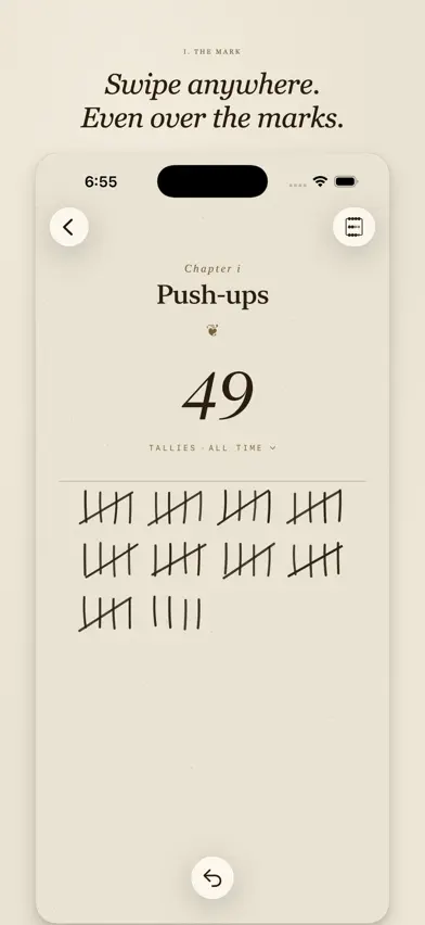 Tallies — Habit Tracker screenshot 1