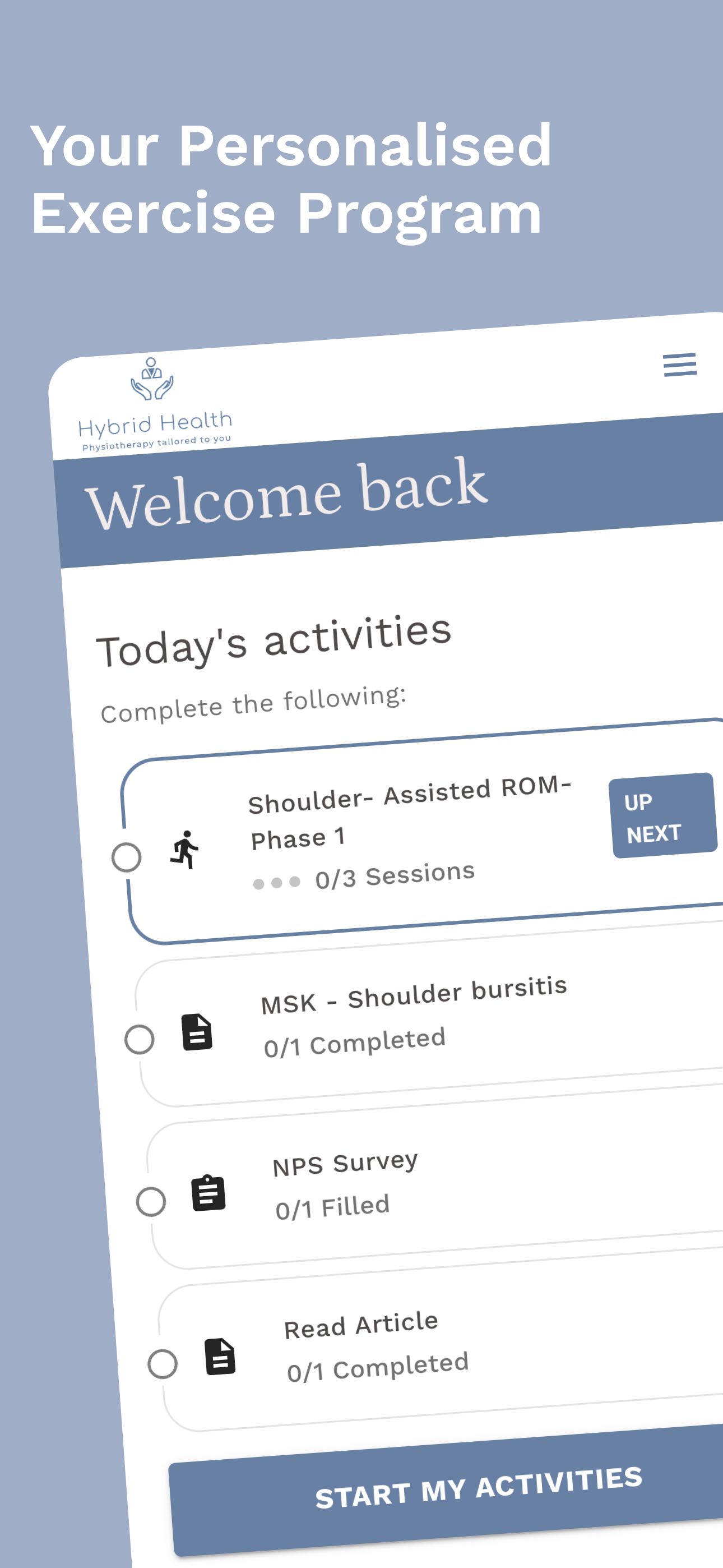 Hybrid Health Physio