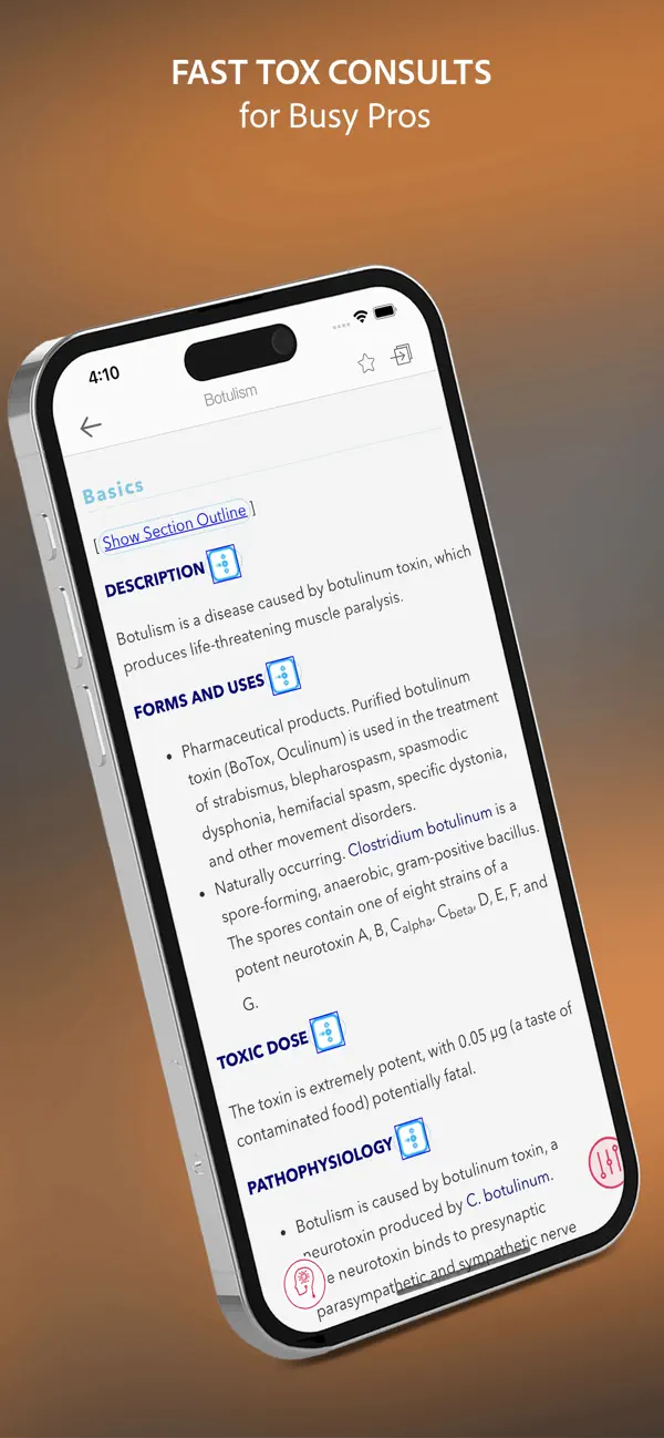 Screenshot #3 pour 5 Minute Toxicology Consult
