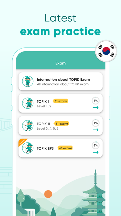 Migii TOPIK 1-6 & EPS TOPIK Screenshot